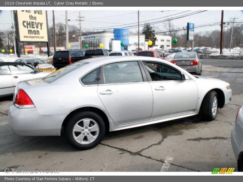 Cyber Gray Metallic / Ebony 2010 Chevrolet Impala LT