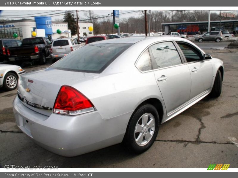Cyber Gray Metallic / Ebony 2010 Chevrolet Impala LT