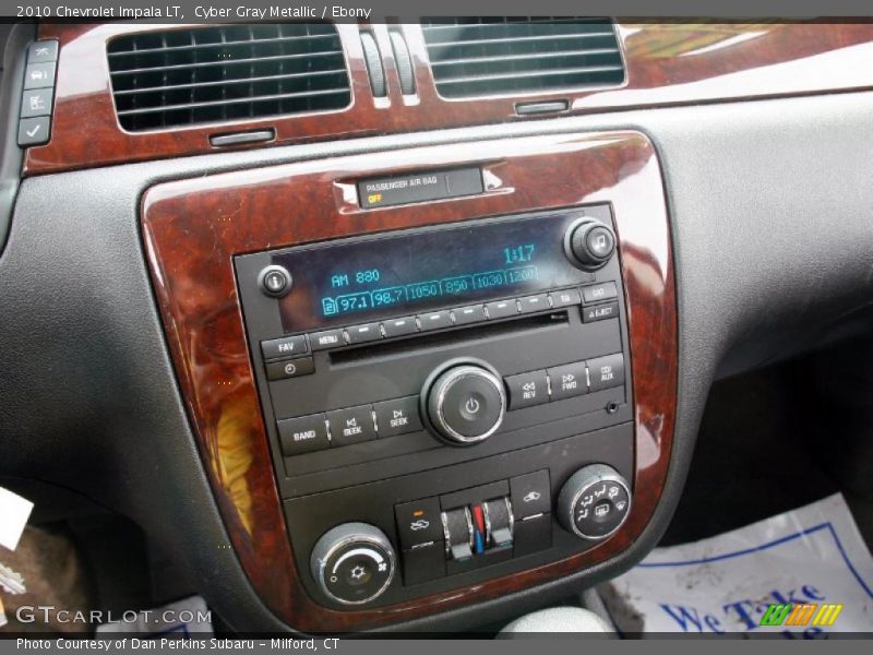 Cyber Gray Metallic / Ebony 2010 Chevrolet Impala LT