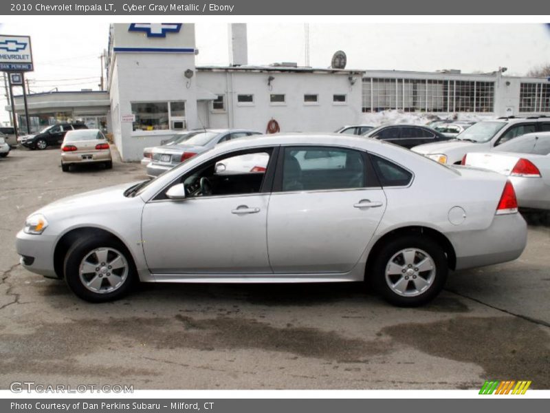 Cyber Gray Metallic / Ebony 2010 Chevrolet Impala LT