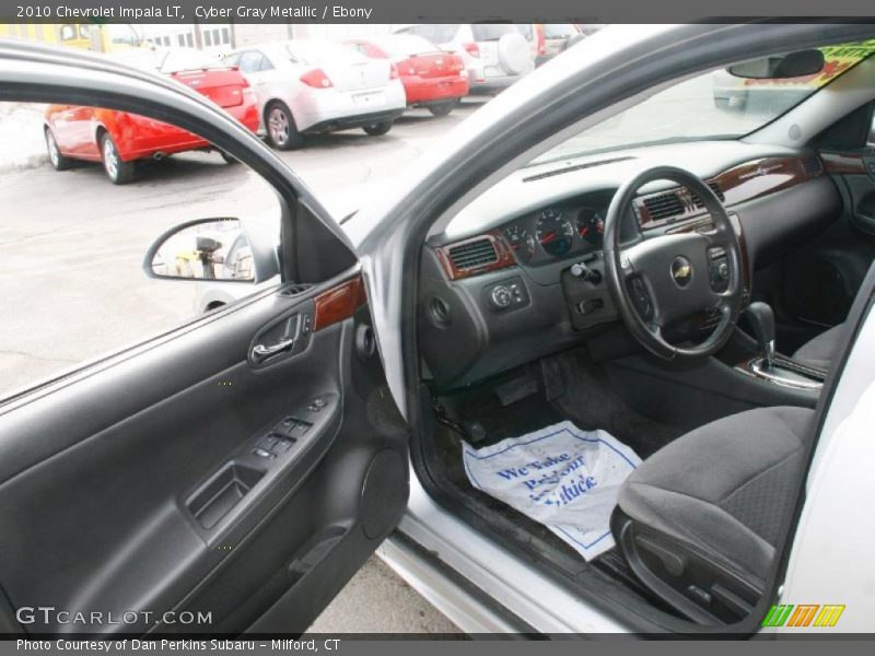 Cyber Gray Metallic / Ebony 2010 Chevrolet Impala LT