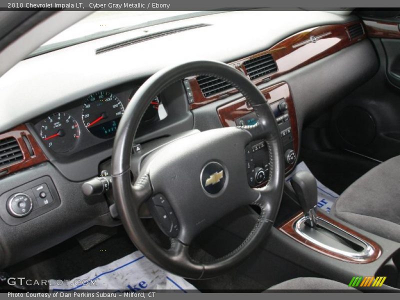 Cyber Gray Metallic / Ebony 2010 Chevrolet Impala LT