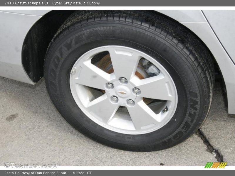 Cyber Gray Metallic / Ebony 2010 Chevrolet Impala LT