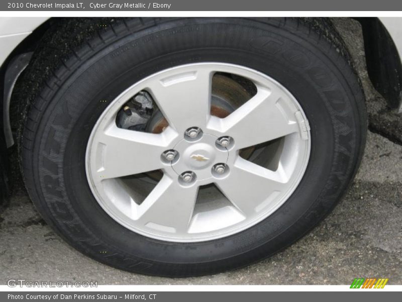 Cyber Gray Metallic / Ebony 2010 Chevrolet Impala LT