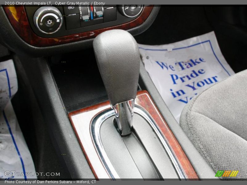 Cyber Gray Metallic / Ebony 2010 Chevrolet Impala LT