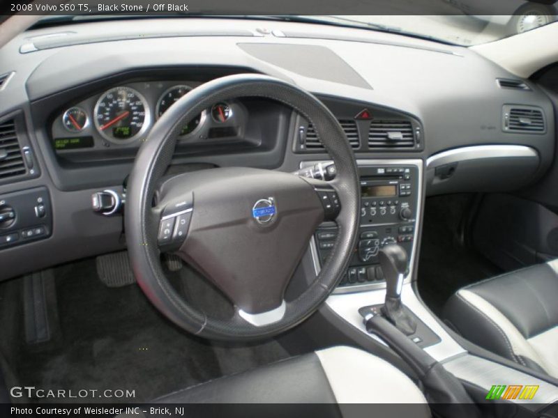  2008 S60 T5 Off Black Interior