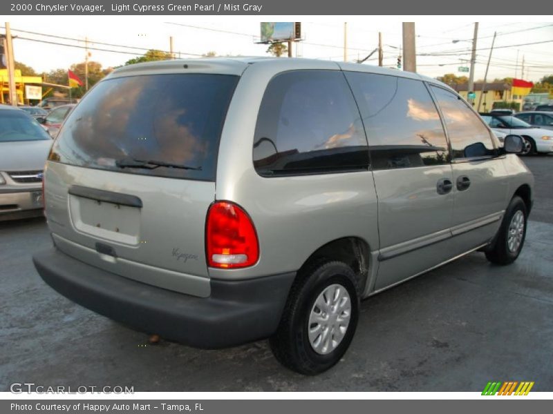 Light Cypress Green Pearl / Mist Gray 2000 Chrysler Voyager