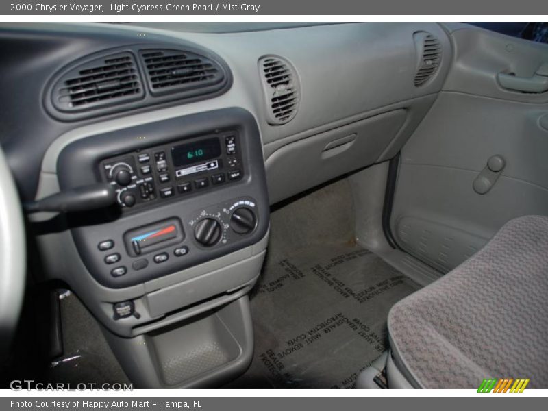 Light Cypress Green Pearl / Mist Gray 2000 Chrysler Voyager
