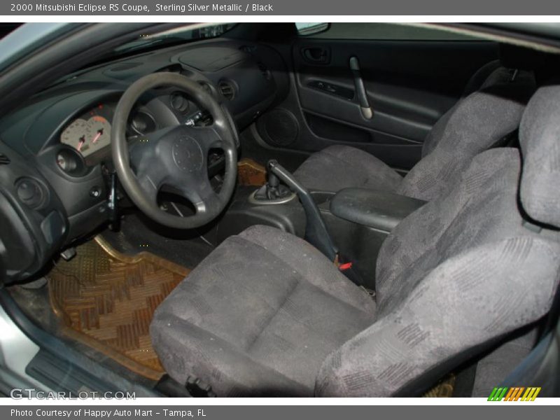  2000 Eclipse RS Coupe Black Interior