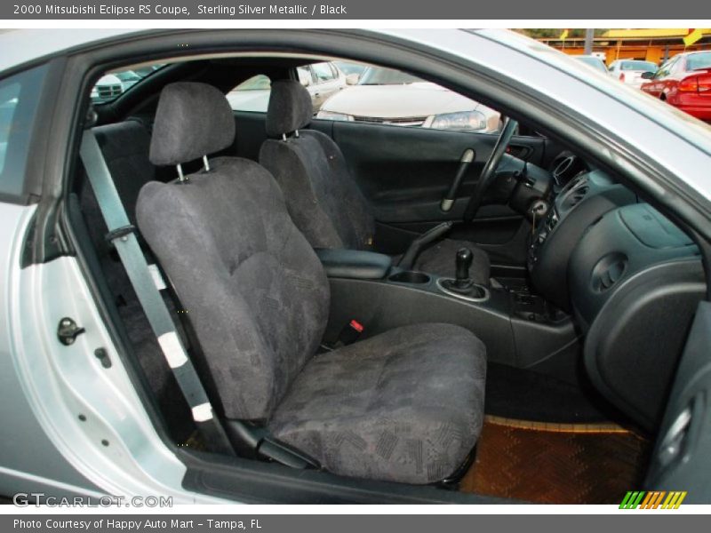  2000 Eclipse RS Coupe Black Interior