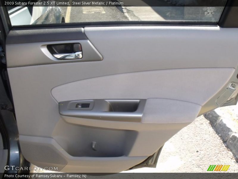 Steel Silver Metallic / Platinum 2009 Subaru Forester 2.5 XT Limited