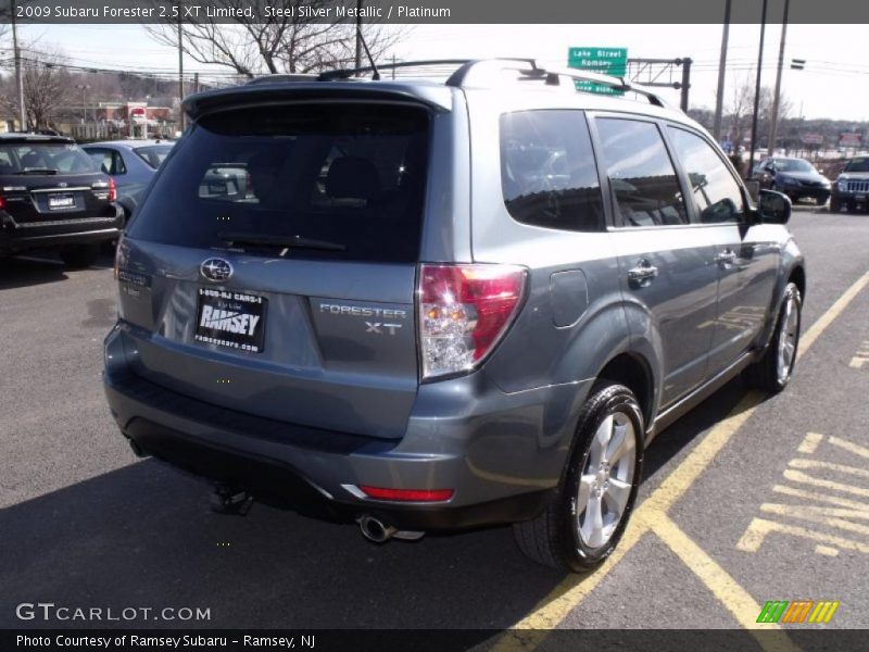 Steel Silver Metallic / Platinum 2009 Subaru Forester 2.5 XT Limited