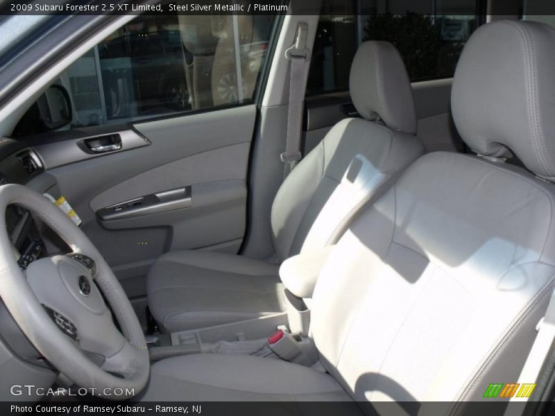 Steel Silver Metallic / Platinum 2009 Subaru Forester 2.5 XT Limited