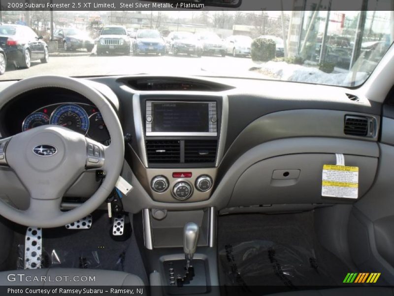 Steel Silver Metallic / Platinum 2009 Subaru Forester 2.5 XT Limited
