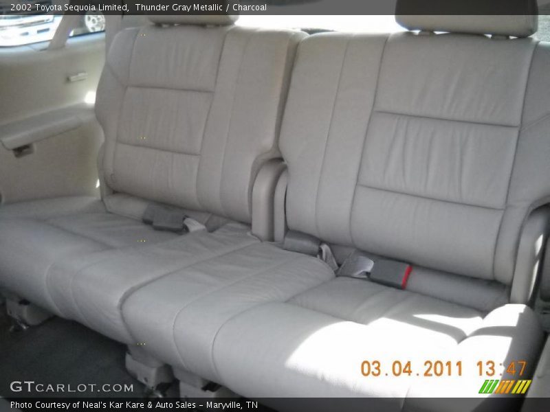 Thunder Gray Metallic / Charcoal 2002 Toyota Sequoia Limited