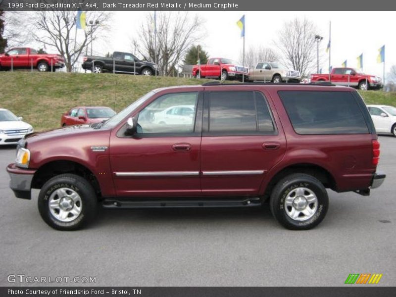  1998 Expedition XLT 4x4 Dark Toreador Red Metallic