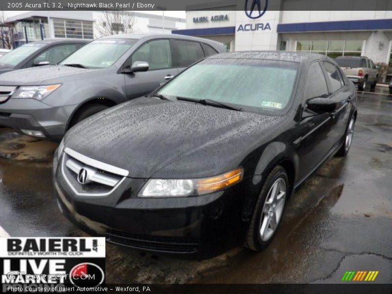 Nighthawk Black Pearl / Ebony 2005 Acura TL 3.2
