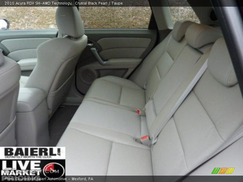 Crystal Black Pearl / Taupe 2010 Acura RDX SH-AWD Technology