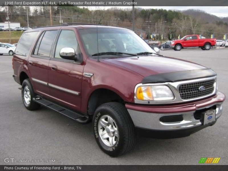 Dark Toreador Red Metallic / Medium Graphite 1998 Ford Expedition XLT 4x4