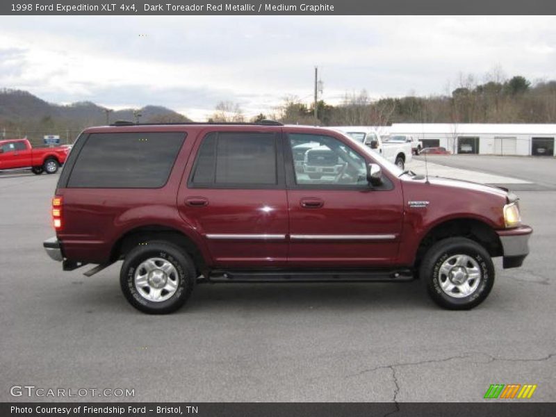 Dark Toreador Red Metallic / Medium Graphite 1998 Ford Expedition XLT 4x4