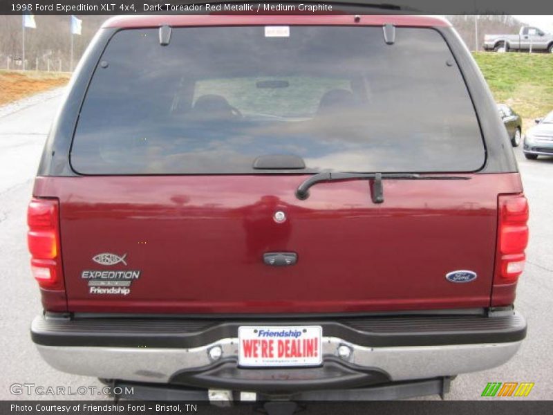 Dark Toreador Red Metallic / Medium Graphite 1998 Ford Expedition XLT 4x4