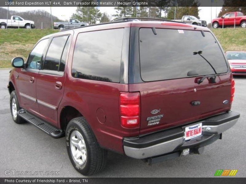 Dark Toreador Red Metallic / Medium Graphite 1998 Ford Expedition XLT 4x4