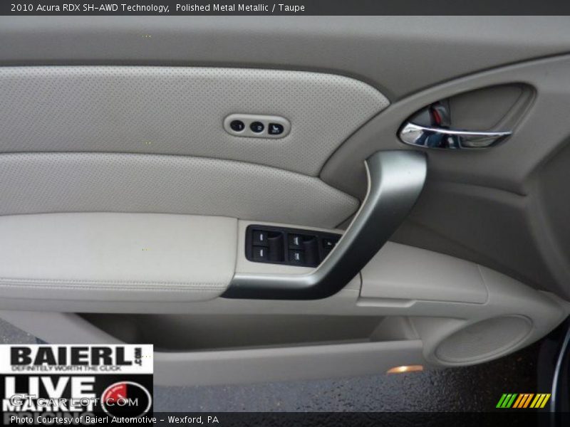Polished Metal Metallic / Taupe 2010 Acura RDX SH-AWD Technology
