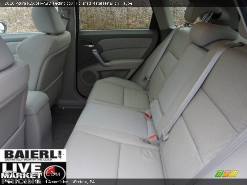 Polished Metal Metallic / Taupe 2010 Acura RDX SH-AWD Technology