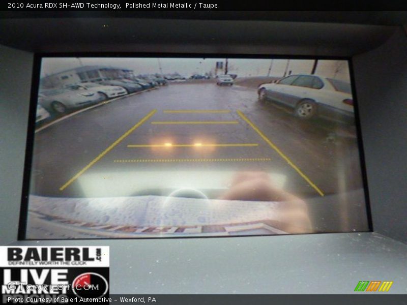 Polished Metal Metallic / Taupe 2010 Acura RDX SH-AWD Technology