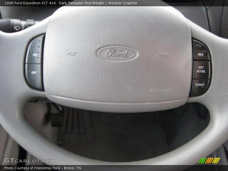 Dark Toreador Red Metallic / Medium Graphite 1998 Ford Expedition XLT 4x4