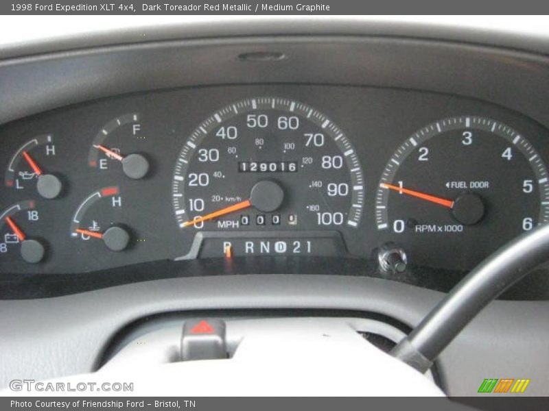  1998 Expedition XLT 4x4 XLT 4x4 Gauges