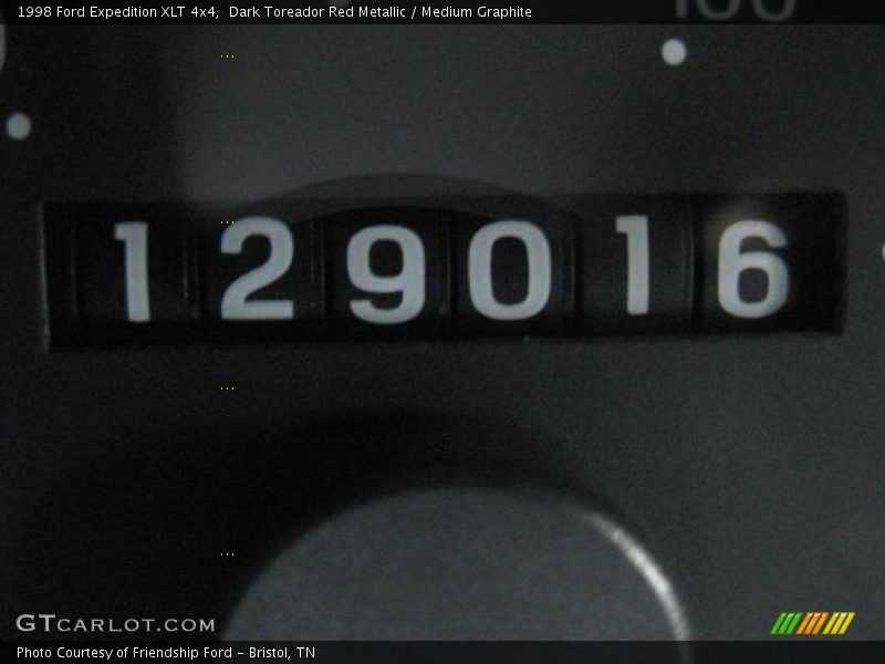 Dark Toreador Red Metallic / Medium Graphite 1998 Ford Expedition XLT 4x4