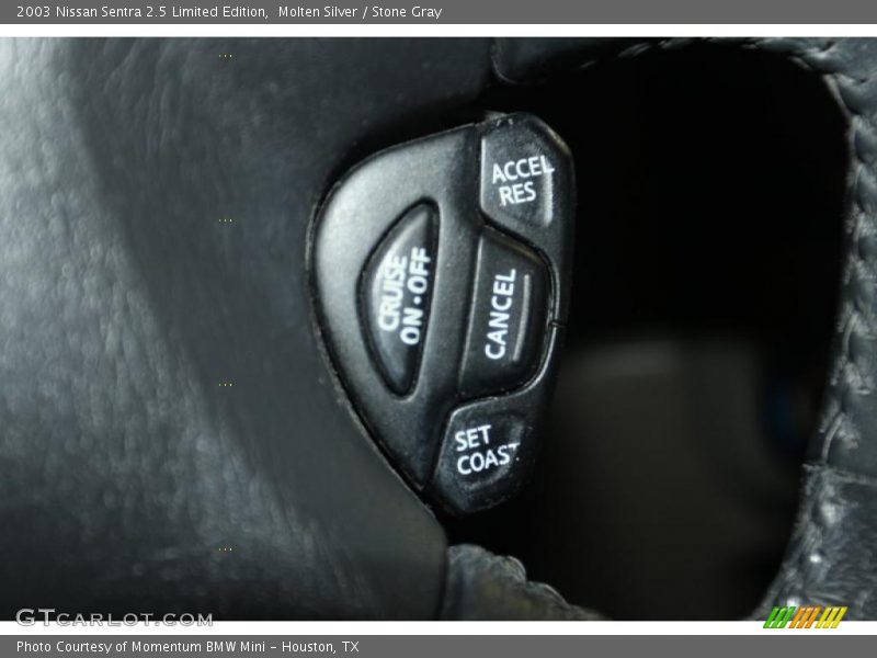 Molten Silver / Stone Gray 2003 Nissan Sentra 2.5 Limited Edition