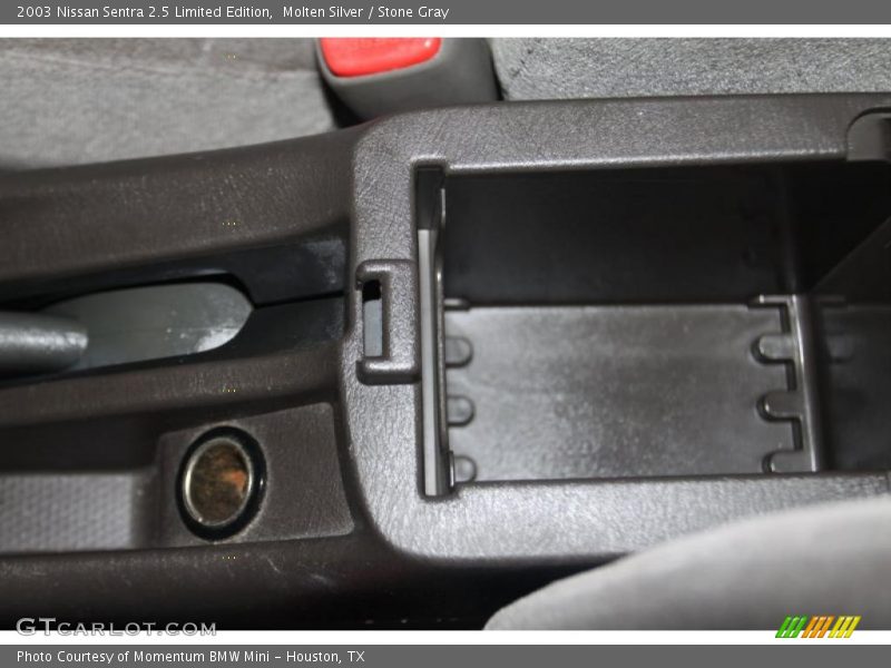 Molten Silver / Stone Gray 2003 Nissan Sentra 2.5 Limited Edition