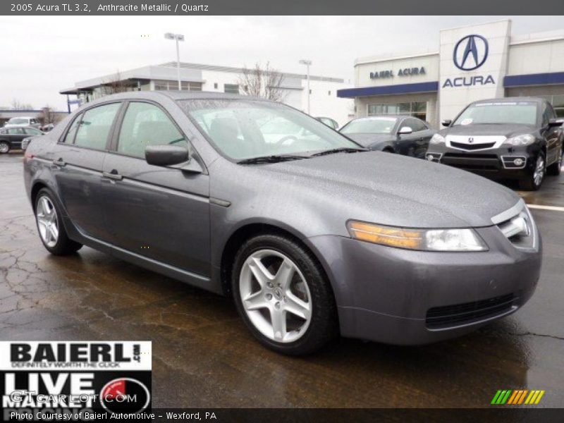 Anthracite Metallic / Quartz 2005 Acura TL 3.2