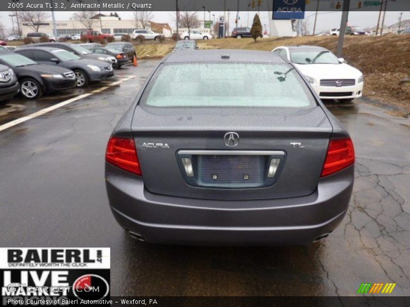 Anthracite Metallic / Quartz 2005 Acura TL 3.2