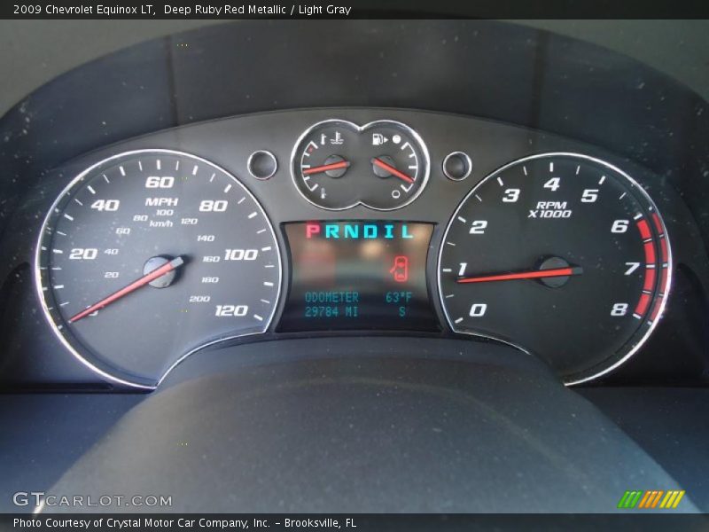  2009 Equinox LT LT Gauges