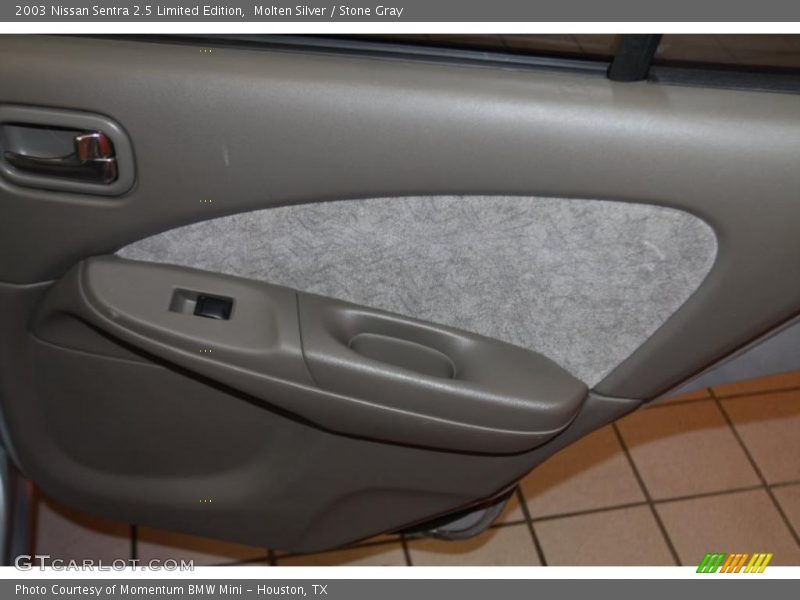 Molten Silver / Stone Gray 2003 Nissan Sentra 2.5 Limited Edition