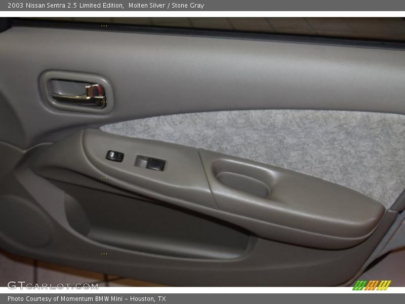 Molten Silver / Stone Gray 2003 Nissan Sentra 2.5 Limited Edition