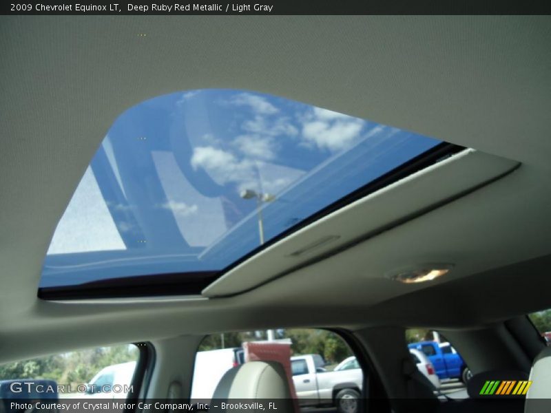 Sunroof of 2009 Equinox LT