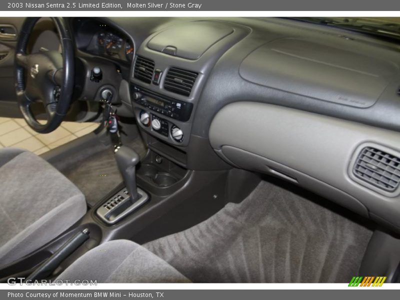 Molten Silver / Stone Gray 2003 Nissan Sentra 2.5 Limited Edition