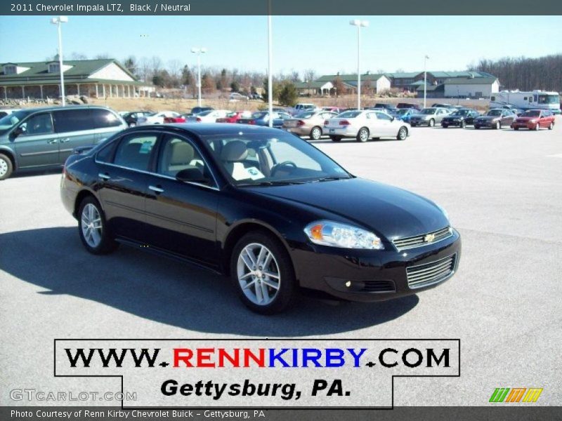 Black / Neutral 2011 Chevrolet Impala LTZ