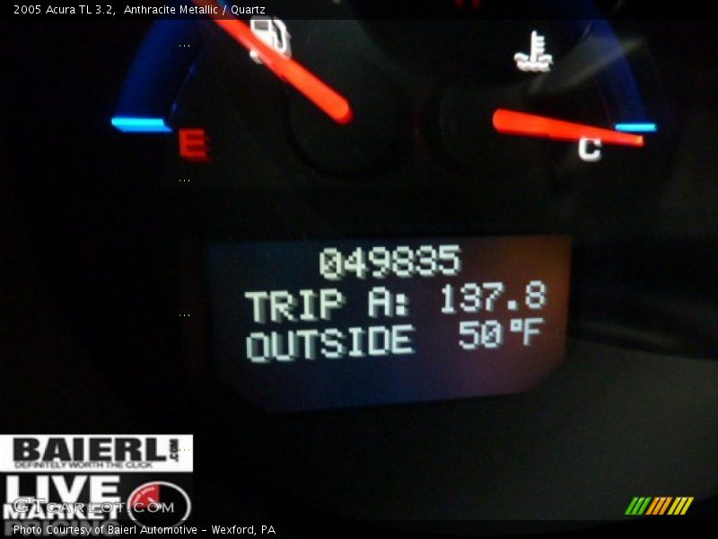 Anthracite Metallic / Quartz 2005 Acura TL 3.2