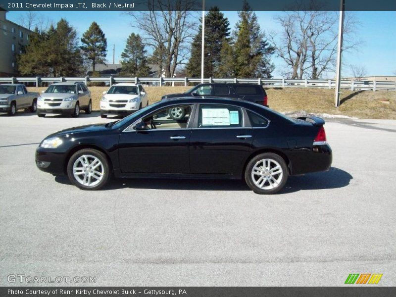 Black / Neutral 2011 Chevrolet Impala LTZ