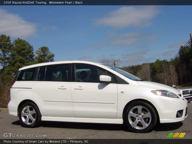 Whitewater Pearl / Black 2006 Mazda MAZDA5 Touring