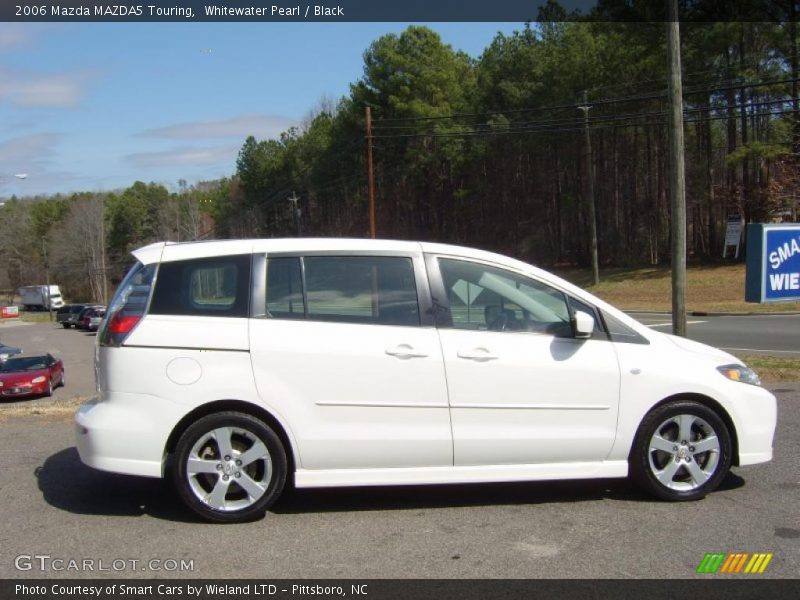 Whitewater Pearl / Black 2006 Mazda MAZDA5 Touring