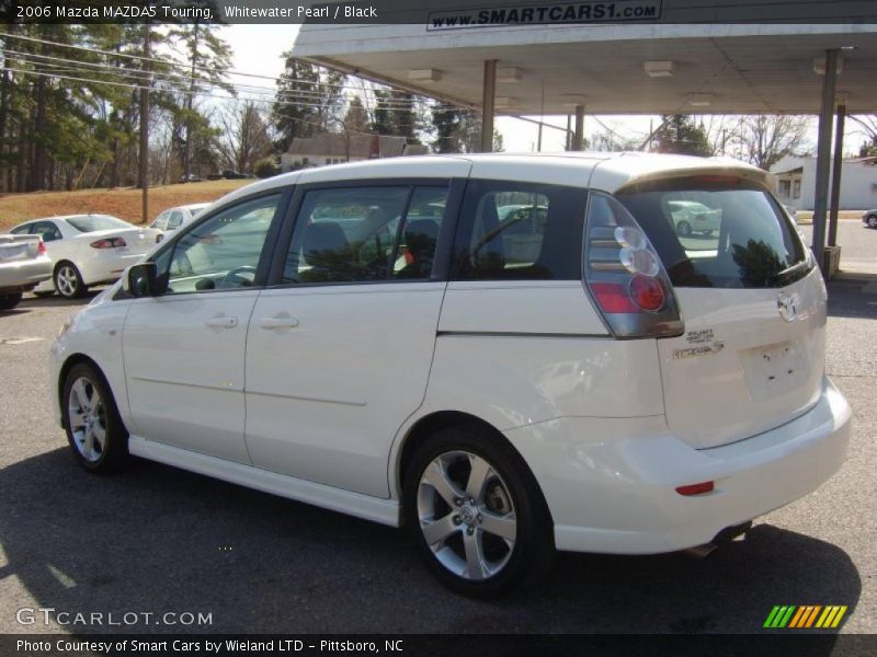 Whitewater Pearl / Black 2006 Mazda MAZDA5 Touring