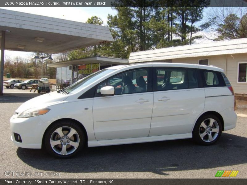 Whitewater Pearl / Black 2006 Mazda MAZDA5 Touring