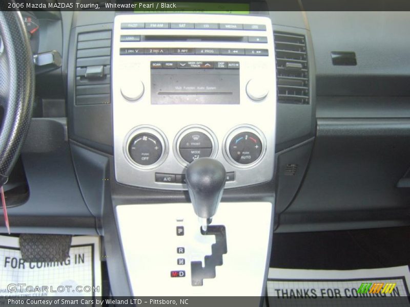 Whitewater Pearl / Black 2006 Mazda MAZDA5 Touring