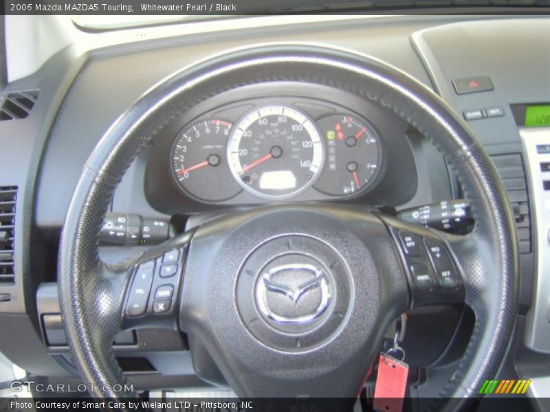 Whitewater Pearl / Black 2006 Mazda MAZDA5 Touring